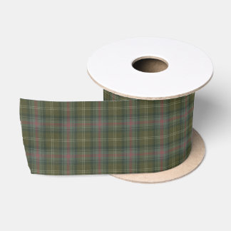 Sutherland Old Weathered Scottish Tartan Satijnen Lint