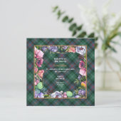 Sutherland Oud Antiek en Bloemen Shower Kaart (Staand voorkant)