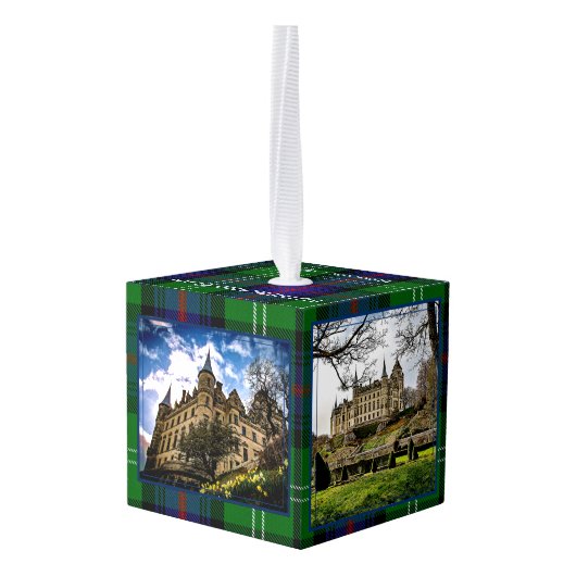 Sutherland Scottish Clan Castle 4 Foto Decoratie (Achter hoekig)