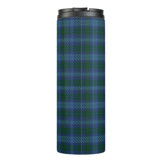 Sutherland Scottish Clan Tartan & Crest Thermosbeker (Achterkant)