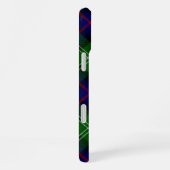 Sutherland tartan blauw groen ruit iPhone hoesje (Rechterkant)