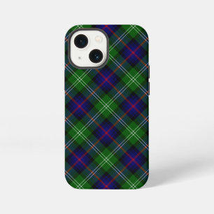 Sutherland tartan blauw groen ruit iPhone 13 mini hoesje