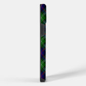 Sutherland tartan blauw groen ruit iPhone hoesje (Rechterkant)