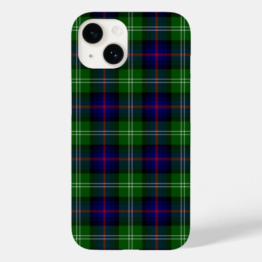 Sutherland tartan blue green plaid Case-Mate iPhone case (Achterkant)