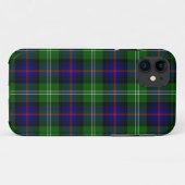 Sutherland tartan blue green plaid Case-Mate iPhone case (Achterkant (horizontaal))