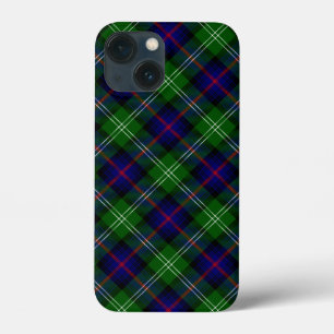 Sutherland tartan blue green plaid Case-Mate iPhone case