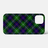 Sutherland tartan blue green plaid Case-Mate iPhone case (Achterkant (horizontaal))