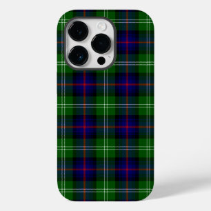 Sutherland tartan blue green plaid Case-Mate iPhone 14 pro hoesje