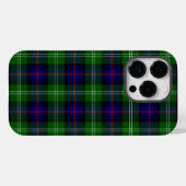 Sutherland tartan blue green plaid Case-Mate iPhone case (Achterkant (horizontaal))
