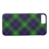 Sutherland tartan blue green plaid Case-Mate iPhone case (Achterkant (Horizontaal))