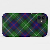 Sutherland tartan blue green plaid Case-Mate iPhone case (Achterkant (horizontaal))