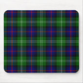 Sutherland tartan blue green plaid muismat (Voorkant)