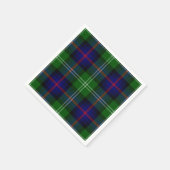 Sutherland tartan blue green plaid servet (Hoek)