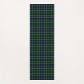 Sutherland tartan blue green plaid yogamat (Voorkant)