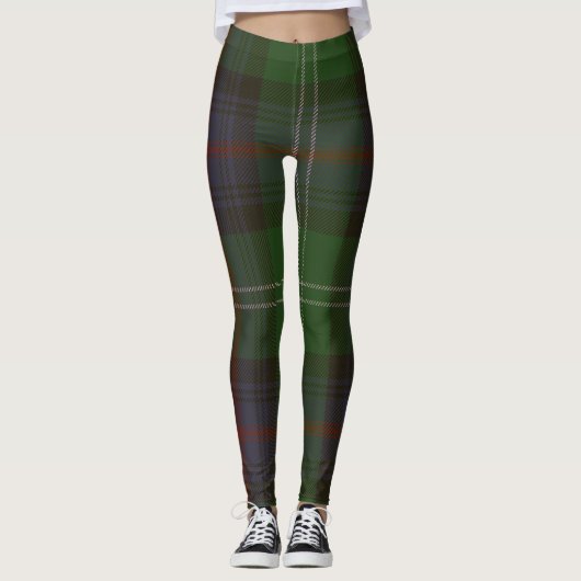 Sutherland Tartan Clan Pset Leggings (Voorkant)
