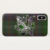 Sutherland Tartan Lion Case-Mate iPhone Case (Achterkant (horizontaal))