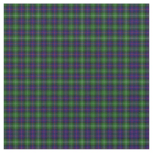 Sutherland Tartan Stof (Close Up)
