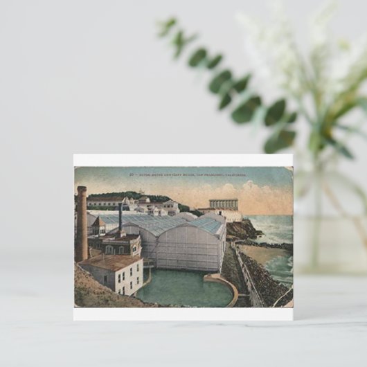  Sutro Baths Cliff House Briefkaart (Staand voorkant)