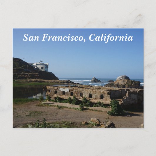 Sutro Baths Ruins - San Francisco Briefkaart (Voorkant)