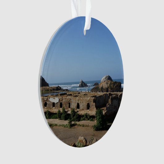 Sutro Baths Ruins - San Francisco, CA Ornament (voorkant)