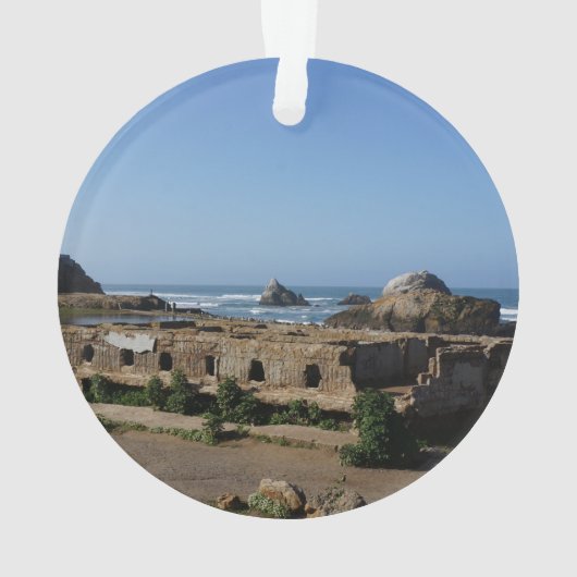 Sutro Baths Ruins - San Francisco, CA Ornament (achterkant)
