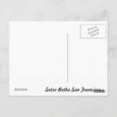 Sutro Baths San Francisco Briefkaart (Achterkant)