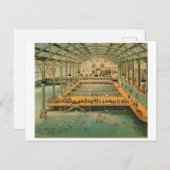 Sutro Baths San Francisco California 1885 Briefkaart (Voorkant / Achterkant)