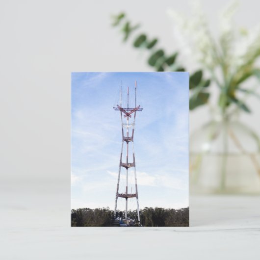 Sutro Tower Briefkaart (Staand voorkant)