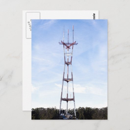 Sutro Tower Briefkaart (Voorkant / Achterkant)