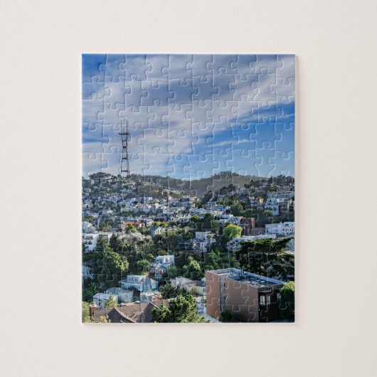 Sutro Tower Legpuzzel (Verticaal)