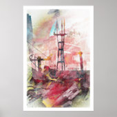 SutroMatic life AKA Sanfrancisco Electric Twin Poster (Voorkant)