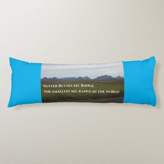 Sutter Buttes Mountain, het kleinste gebied ter we Lichaamskussen (Voorkant)