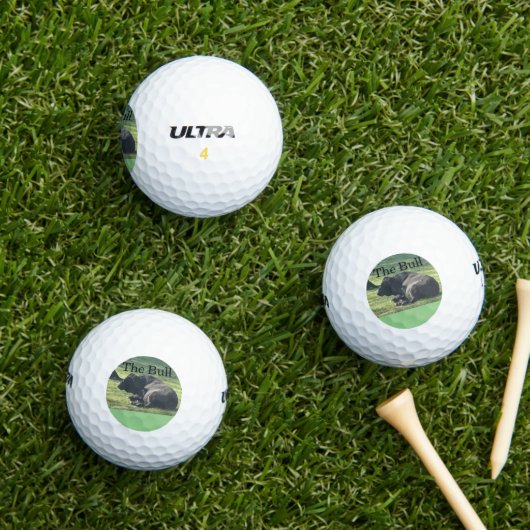 Sutter Buttes Mountain Range de Bull foto Golf. Golfballen (Insitu Gras)