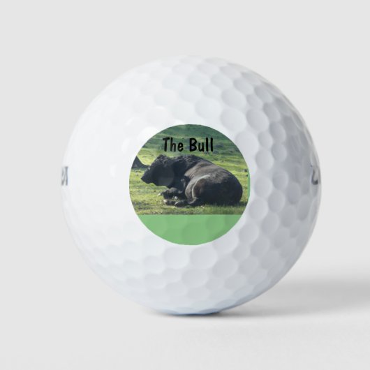 Sutter Buttes Mountain Range de Bull foto, Golf. Golfballen (Voorkant)