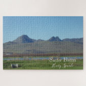 Sutter Buttes Mountain Range Legpuzzel (Horizontaal)