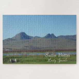 Sutter Buttes Mountain Range Legpuzzel