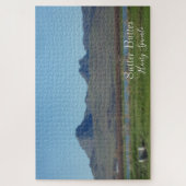 Sutter Buttes Mountain Range Legpuzzel (Verticaal)