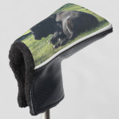 Sutter Buttes Mountain Range the Bull, Golfing. Golfheadcover (3/4 voorkant)