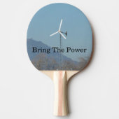 Sutter Buttes Mountain Range Windmill Paddle. Tafeltennisbatje (Voorkant)