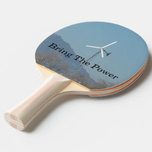 Sutter Buttes Mountain Range Windmill Paddle.  Tafeltennisbatje