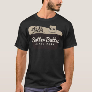 Sutter Buttes State Park Californië Welkomstbord T-shirt
