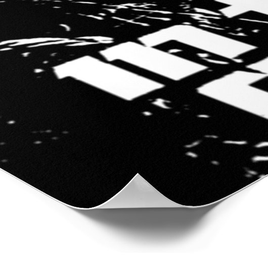 Sutter Canes in de mond van de waanzin Poster (Hoek)