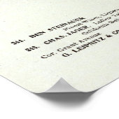 Sutter North side Kearny en Grant Poster (Hoek)