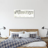 Sutter South side Kearny en Grant Canvas Afdruk (Insitu (Slaapkamer))