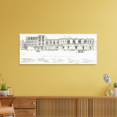 Sutter South side Kearny en Grant Canvas Afdruk (Insitu (Woonkamer))