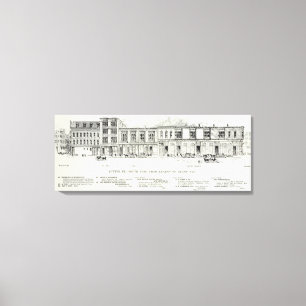 Sutter South side Kearny en Grant Canvas Afdruk