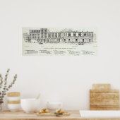 Sutter South side Kearny en Grant Poster (Keuken)