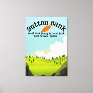 sutton bank north york moors nationaal park canvas afdruk