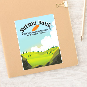 Sutton Bank North York Moors nationaal park Sticker
