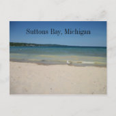 Sutton Bay Michigan Post Card Briefkaart (Voorkant)